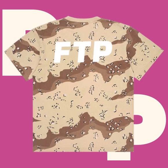 FTP Desert Camo Logo Tee (XX-Large) - Picture 1 of 2